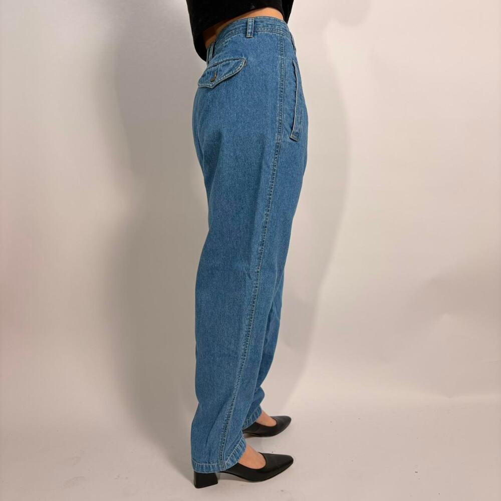 Vintage 90s Liz Sport High-Waisted Jeans - Size 6 (Fits 2) - Picture 5 of 6